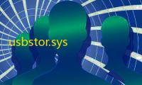 usbstor.sys文件